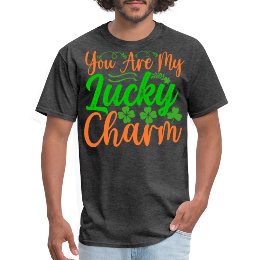 You Are My Lucky Charm St Patrick’s Day T-shirt - heather black