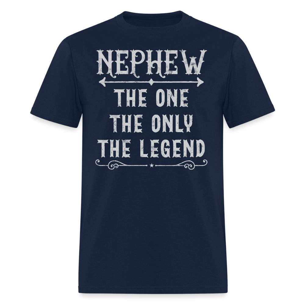 Nephew Tee The One The Only The Legend T-Shirt - navy