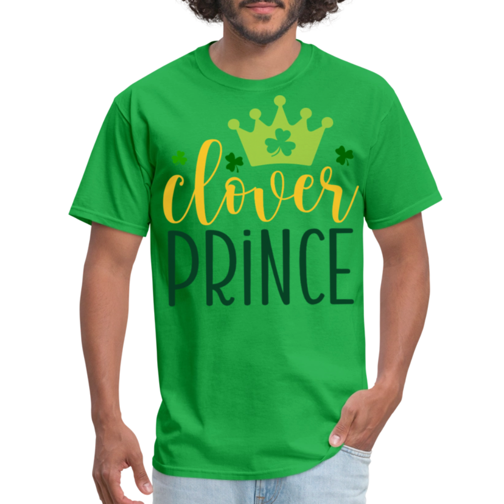 Clover Prince St Patrick’s Day T-shirt - bright green