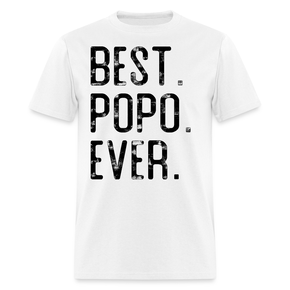 Funny Popo Appreciation Gift T-shirt - white