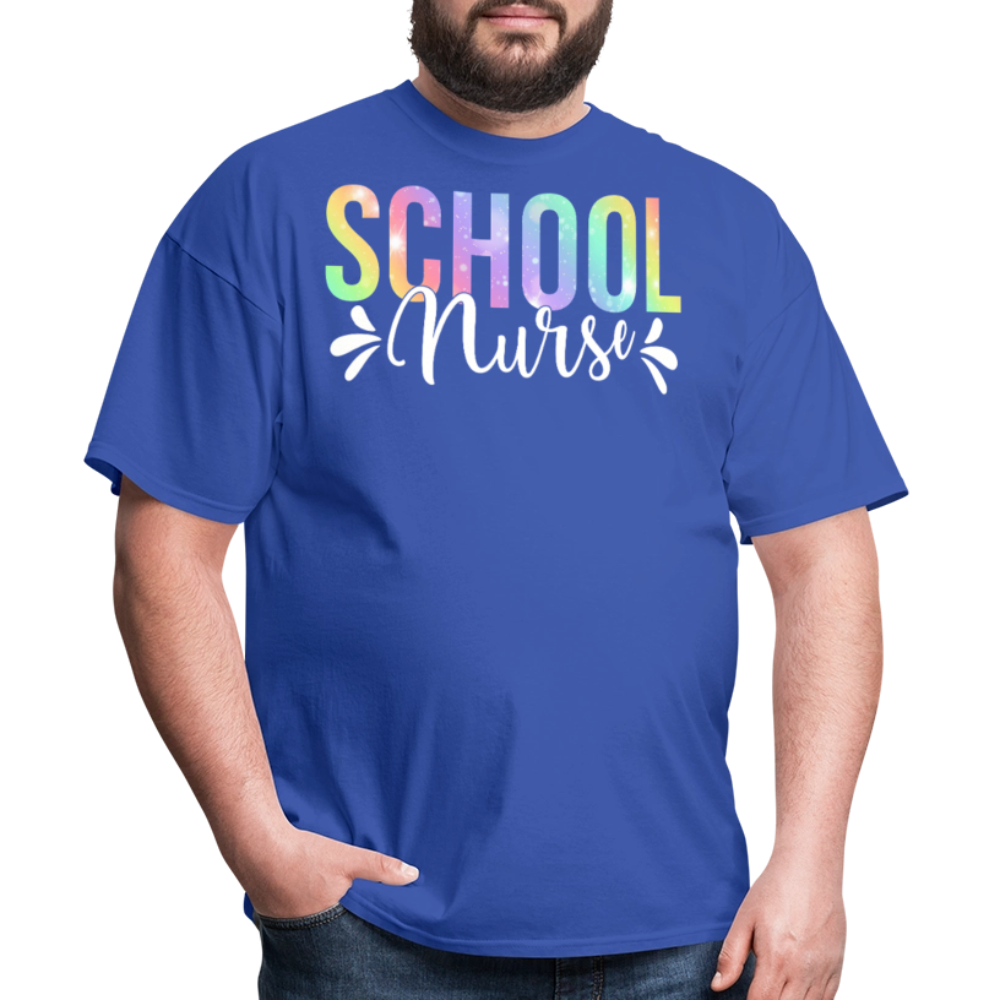 School Nurse Appreciation Gifts Back to School T-shirt - royal blue