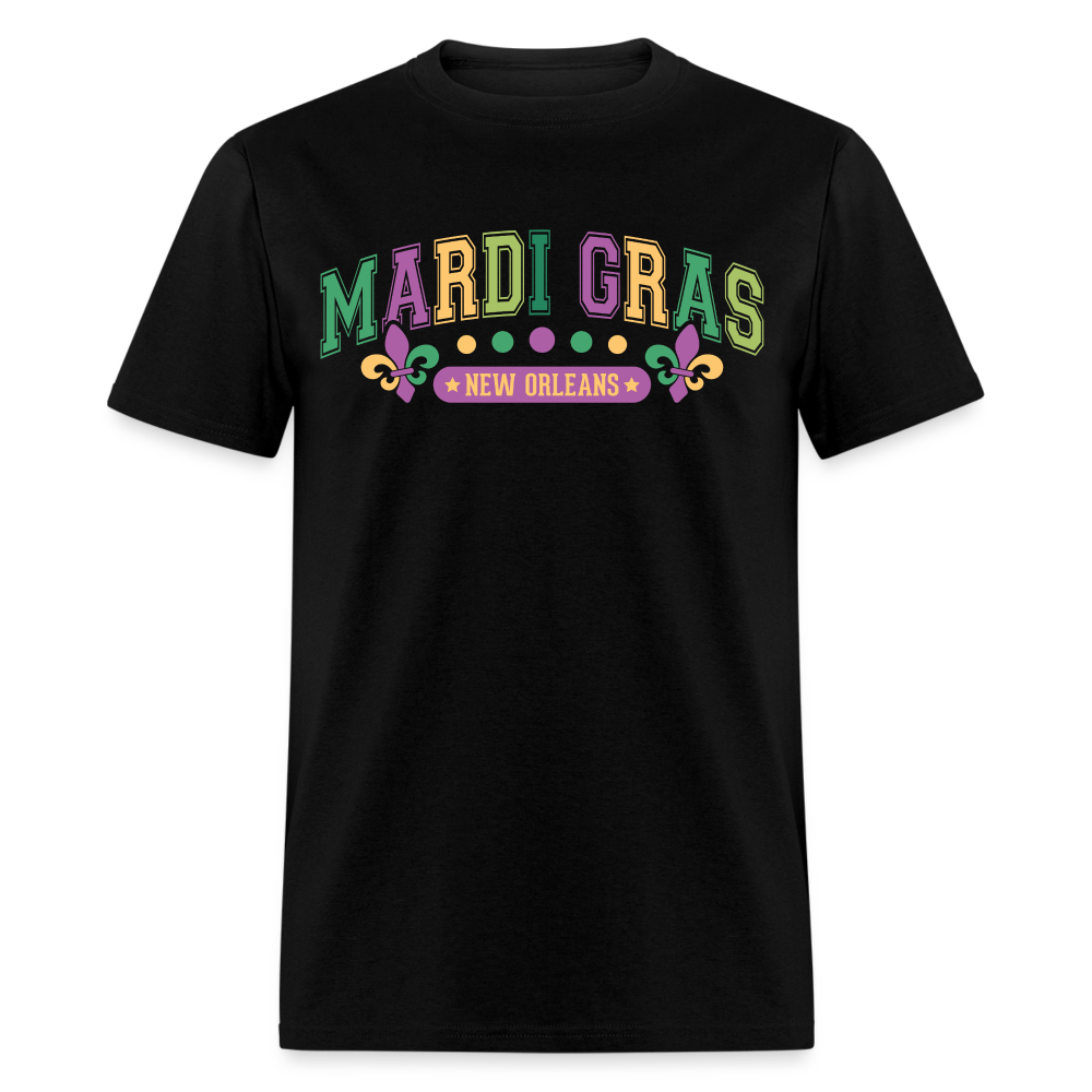 New Orleans Party Outfit for Mardi Gras Unisex T-shirt - black