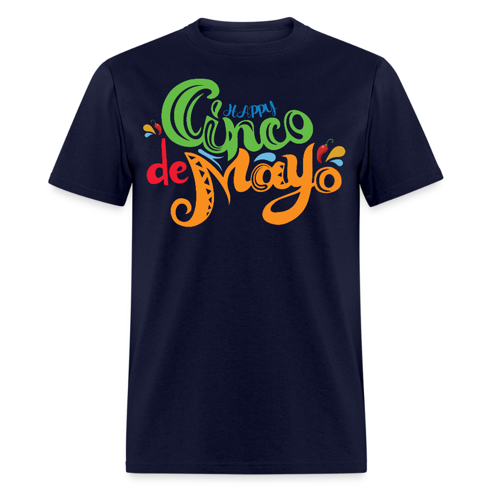 Best Mexican-themed Party Apparel For Cinco de Mayo T-shirt - navy