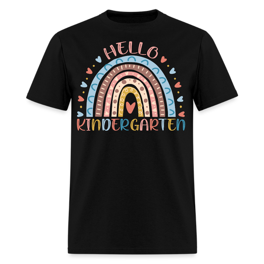 Back To School Kindergarten Teacher T-Shirt - black