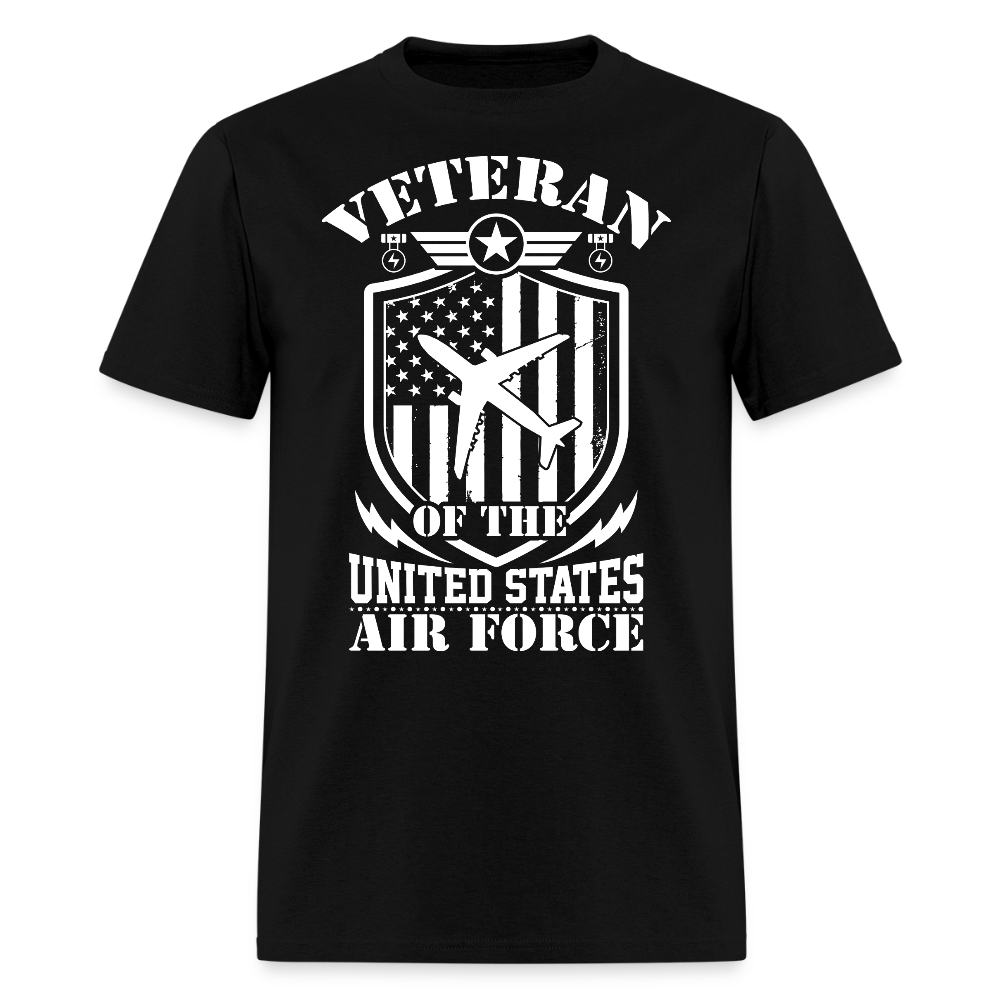 Veteran Of The United States Air Force T-Shirt - black