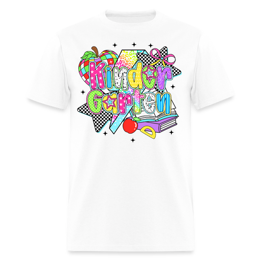Kindergarten Teacher Back To School T-Shirt - white