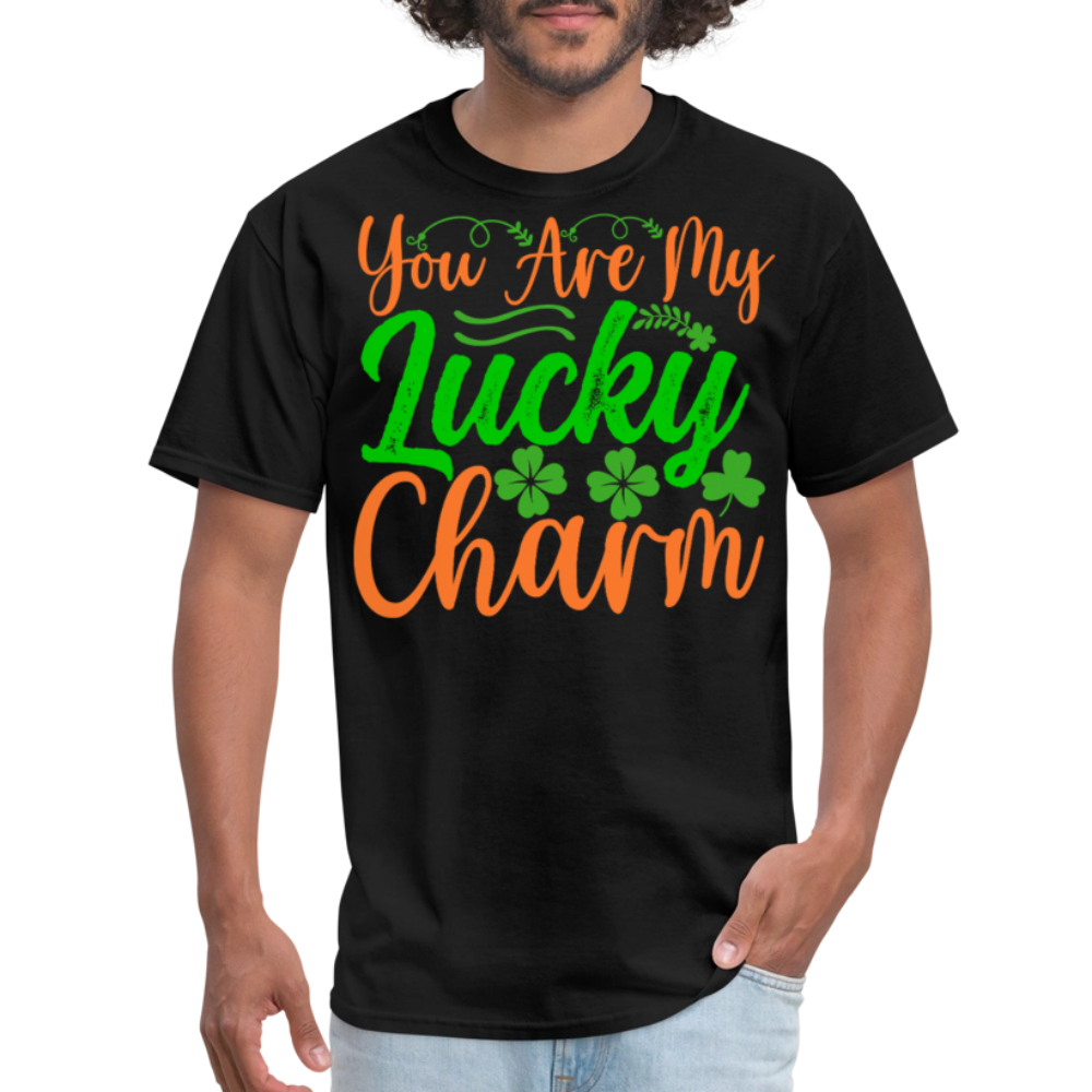 You Are My Lucky Charm St Patrick’s Day T-shirt - black