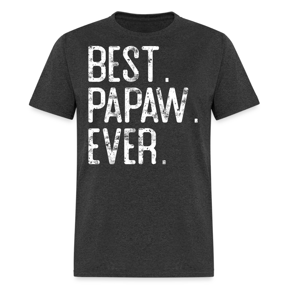 Funny Papaw Birthday Gifts T-shirt - heather black