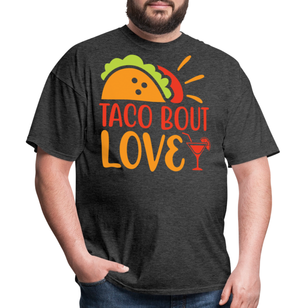 Taco Tuesday Party Outfit Ideas Mexican Food Lover Funny T-shirt - heather black