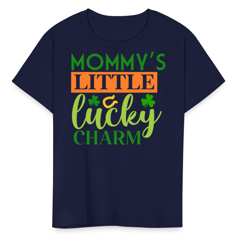 Cute Lucky Charm Baby For St Paddy’s Day T-shirt - navy