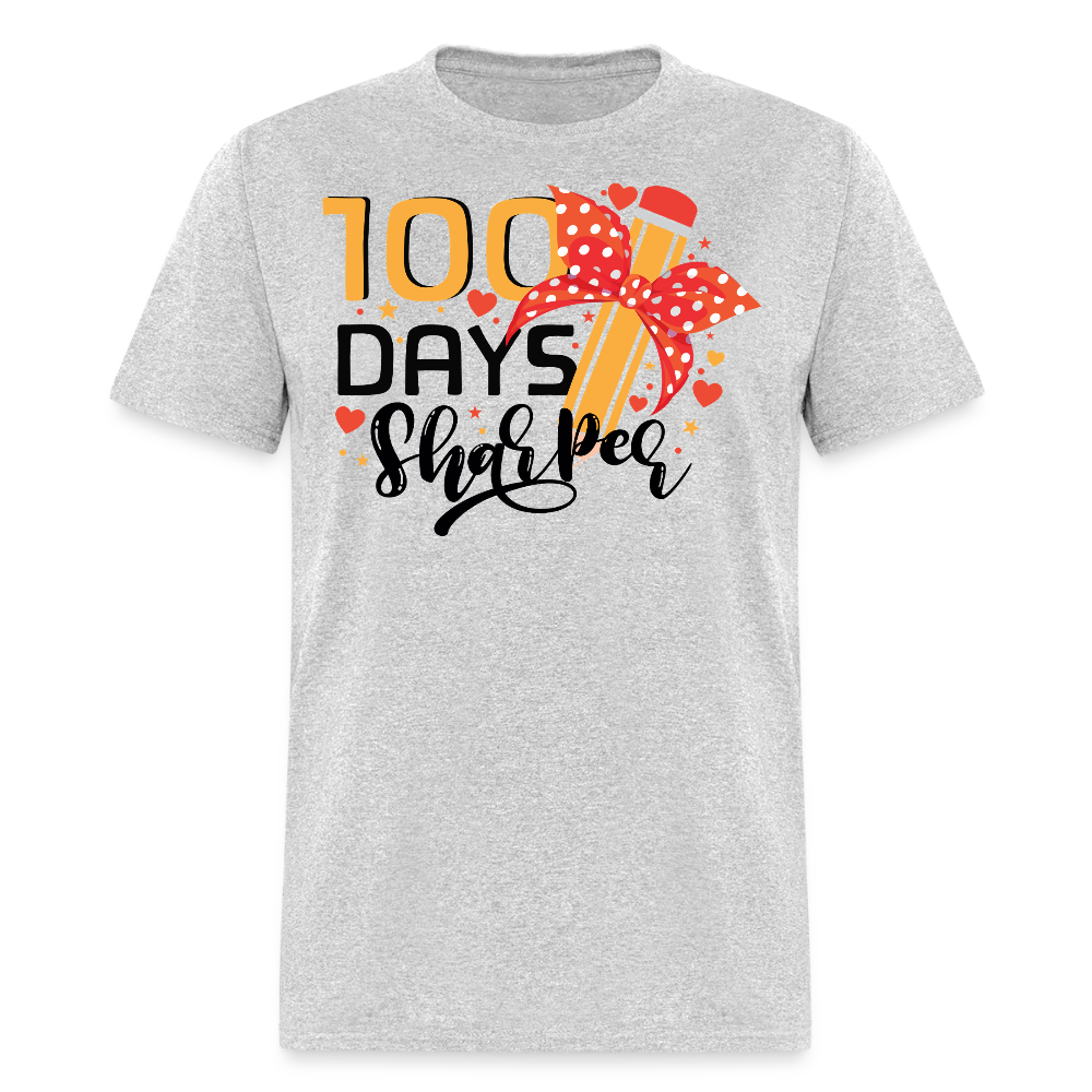 100 Days Of School Shirt For Teachers Unisex T-shirt - heather gray