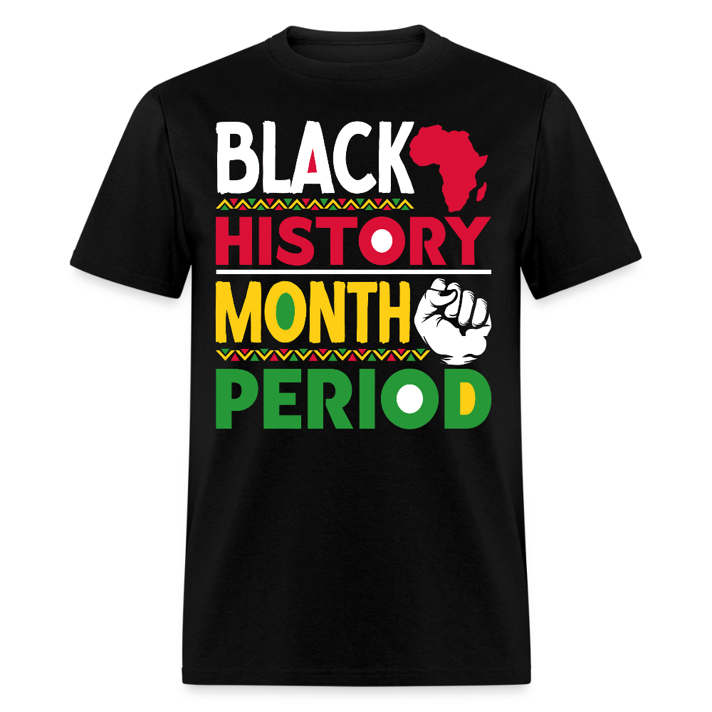 Africa Map Black History Black Empowerment T-shirt - black