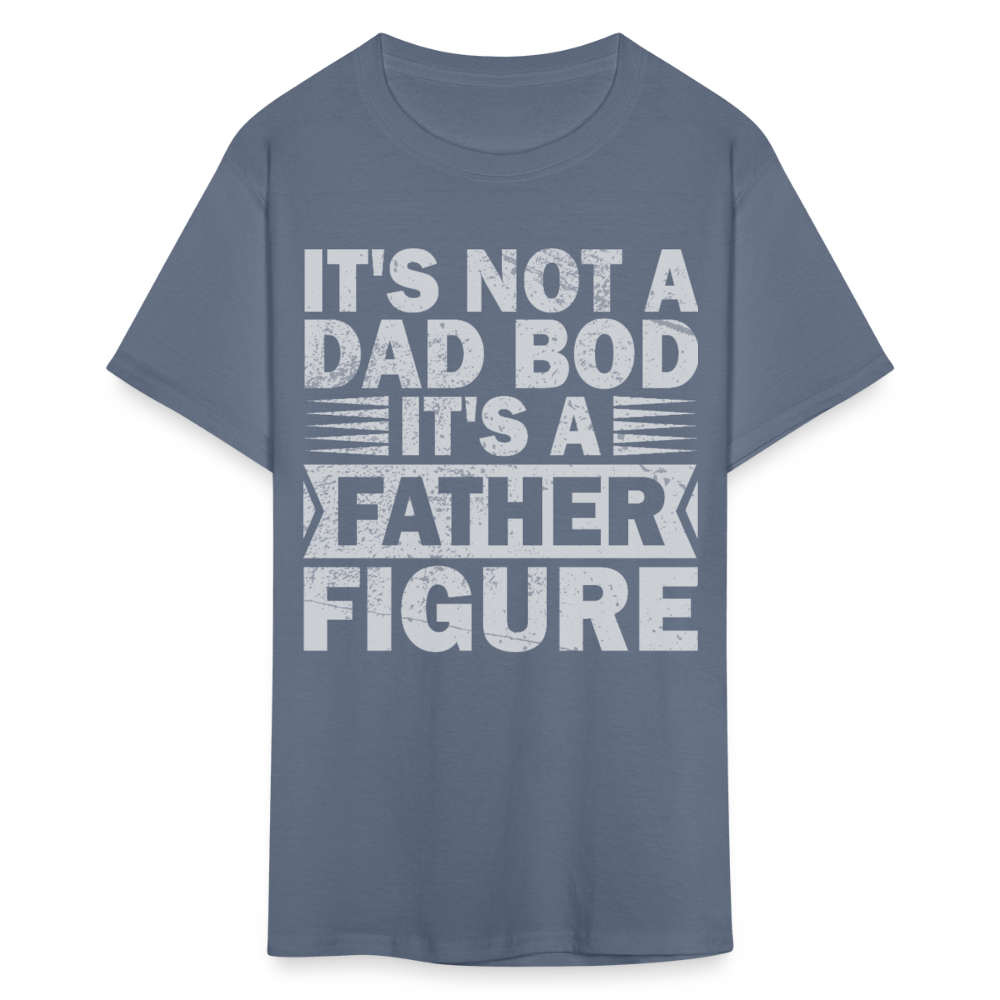 Funny Dad Bod T-shirt For Men Father Figure Shirt - denim