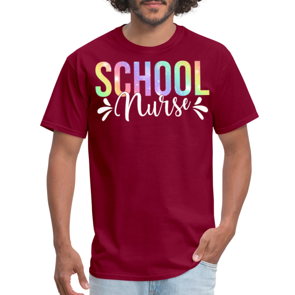 School Nurse Appreciation Gifts Back to School T-shirt - burgundy