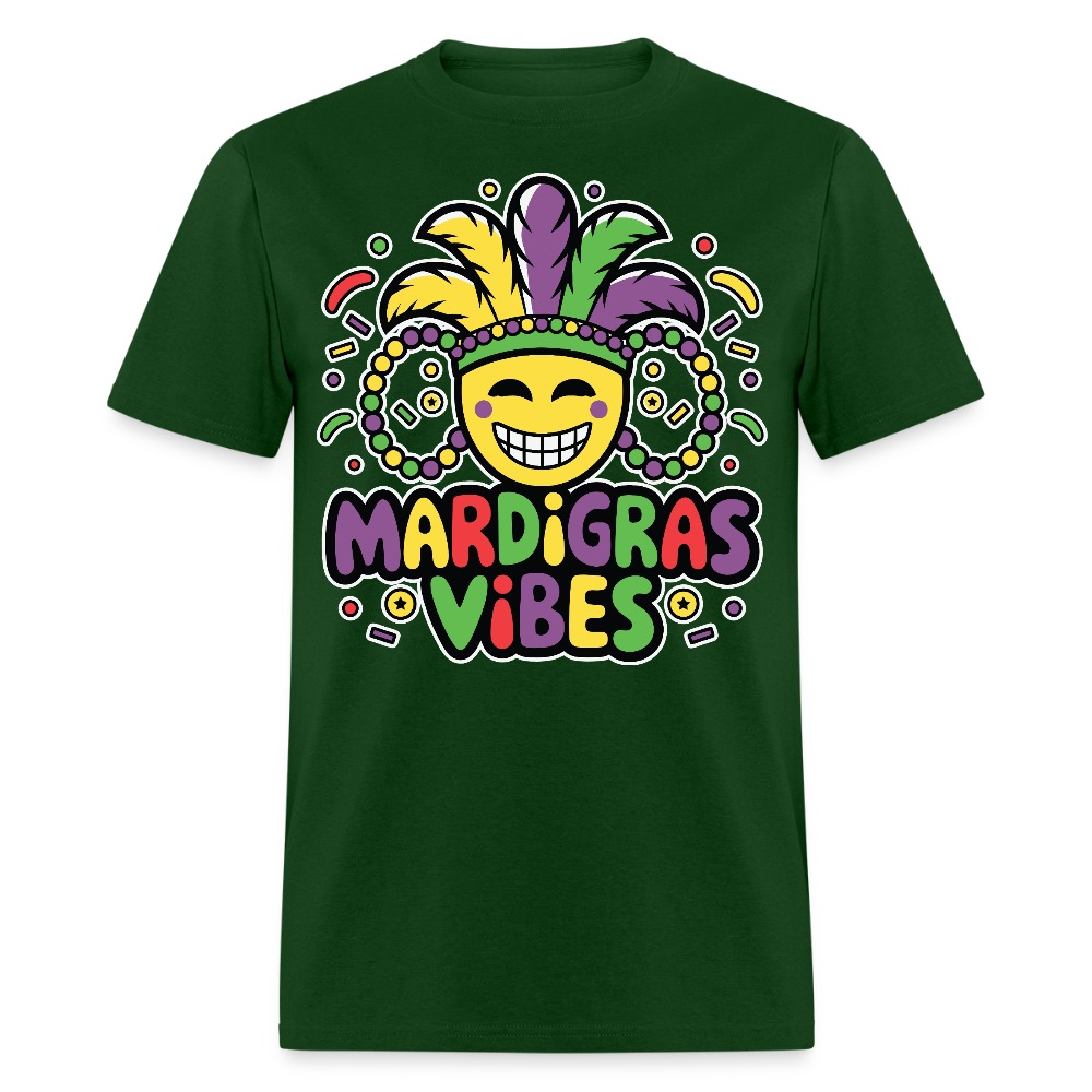 Mardi Gras Tee For Parade Carnival Festival T-shirt - forest green