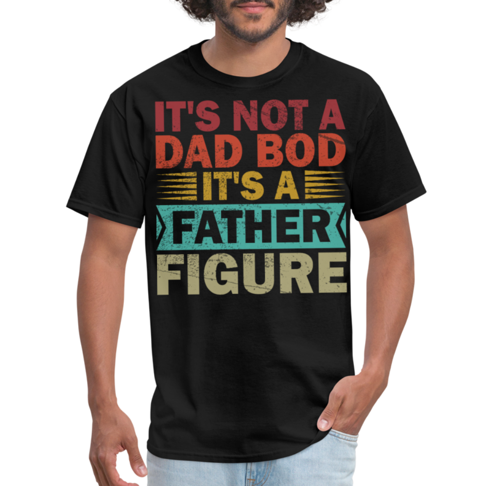 Funny Dad Bod Shirt for Father's Day Clasic T-shirt - black