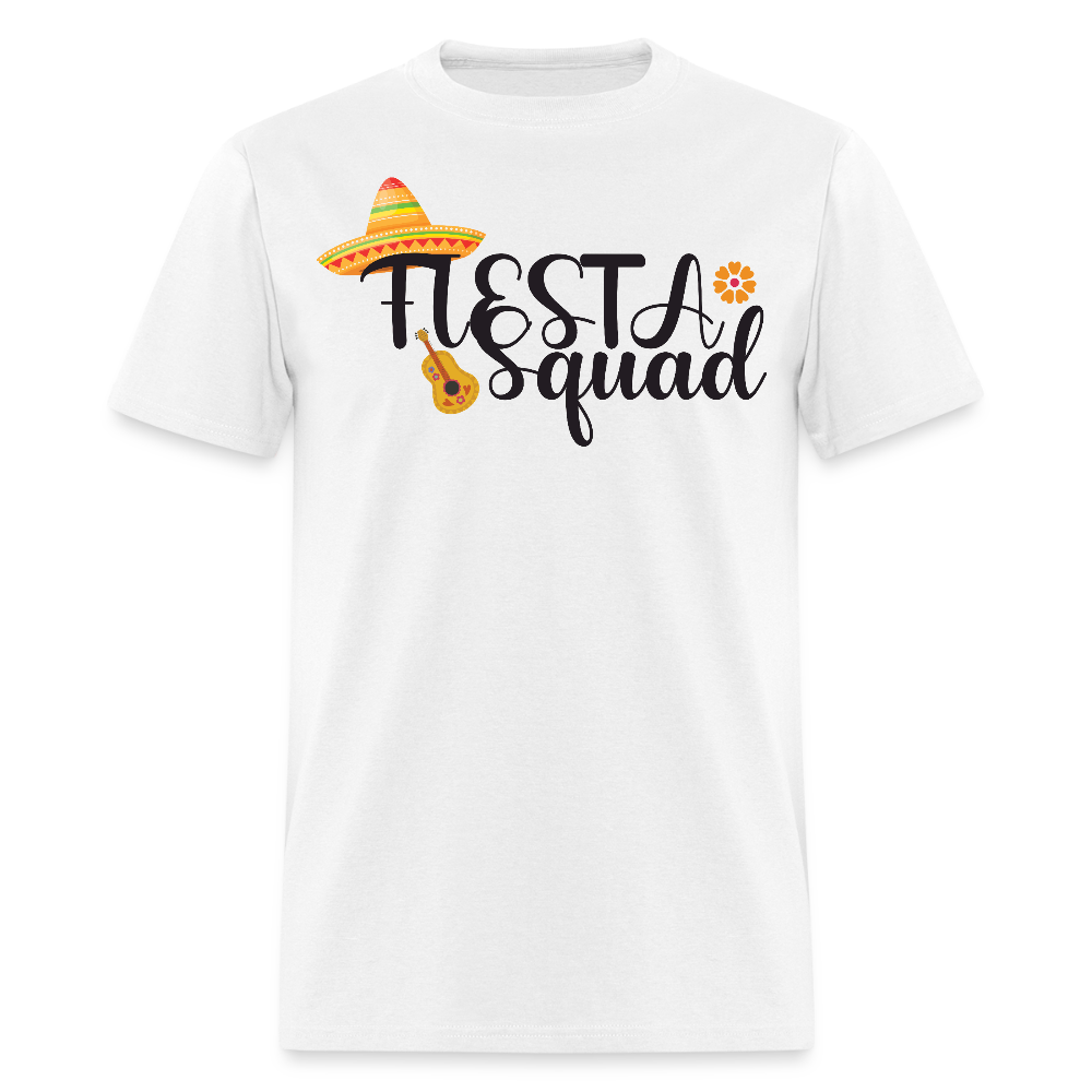 Fiesta Squad Matching Shirts For Cinco De Mayo Mexican Party T-shirt - white