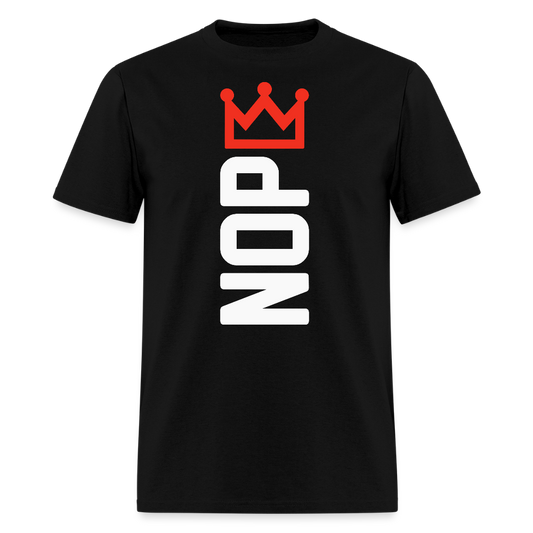 No Kings Anti Monarchy Protest T-Shirt - black