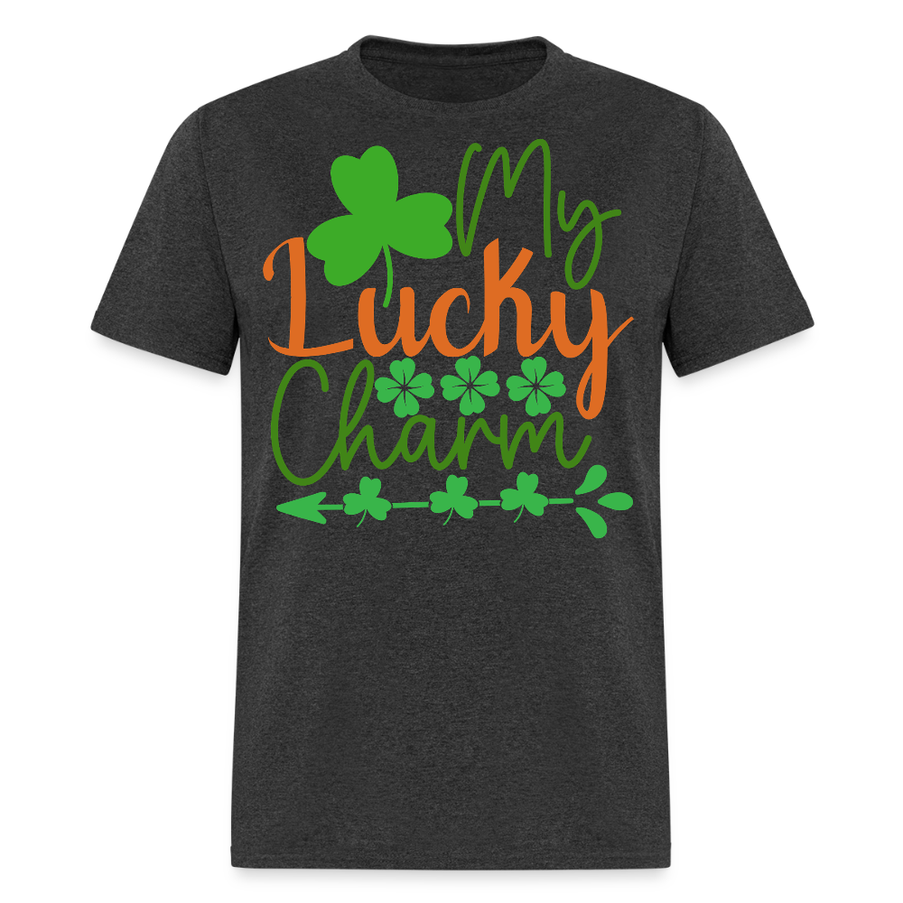 Cute Lucky Charm St Patrick’s Classic T-shirt - heather black