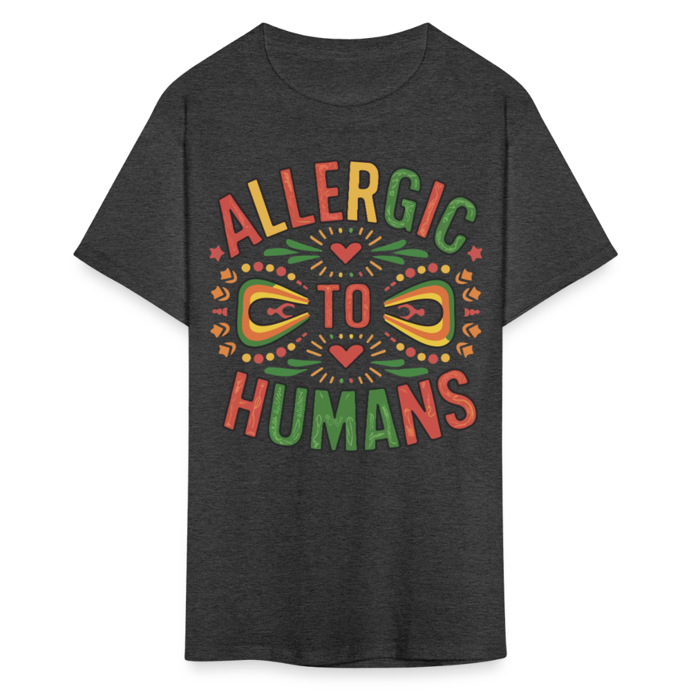 Best Cinco De Mayo Gifts For Fiesta Lovers Allergic To Humans T-shirt - heather black