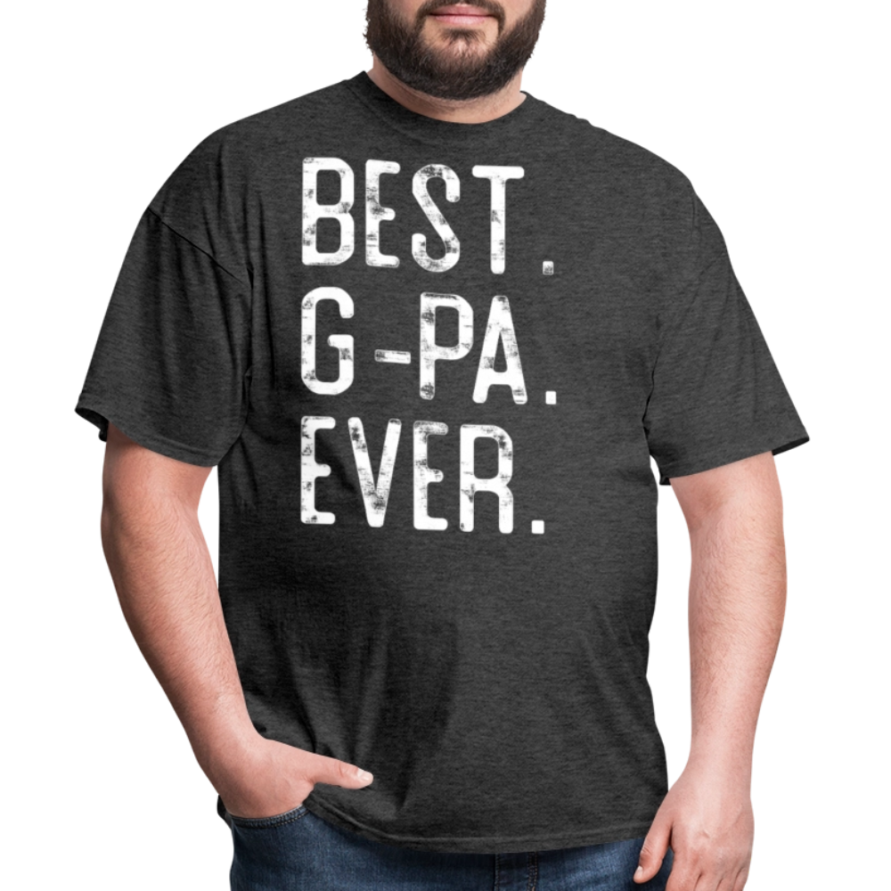 Funny G-pa Gift For Fathers Day T-shirt - heather black