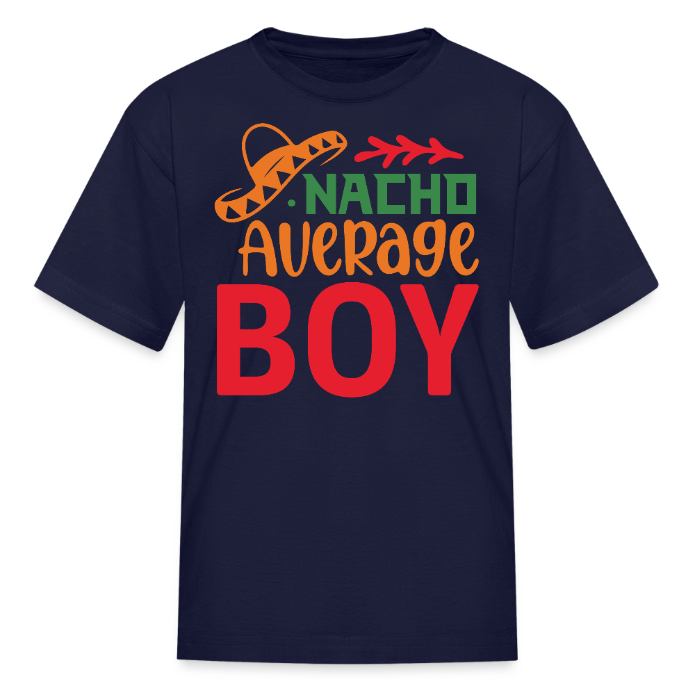 Nacho Average Boy T-shirt For Kids - navy