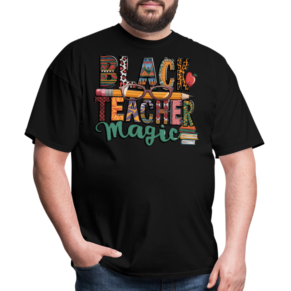 Teacher Appreciation Gift For Black Educators T-shirt - black