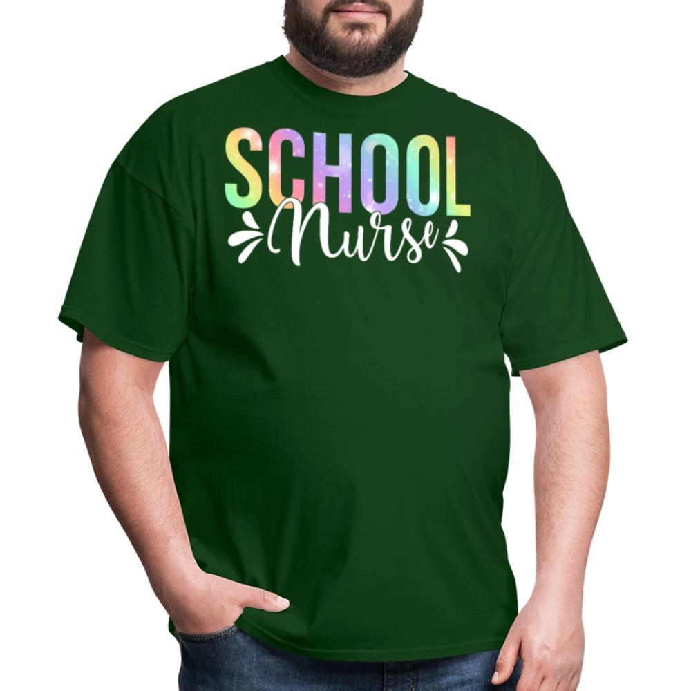 School Nurse Appreciation Gifts Back to School T-shirt - forest green