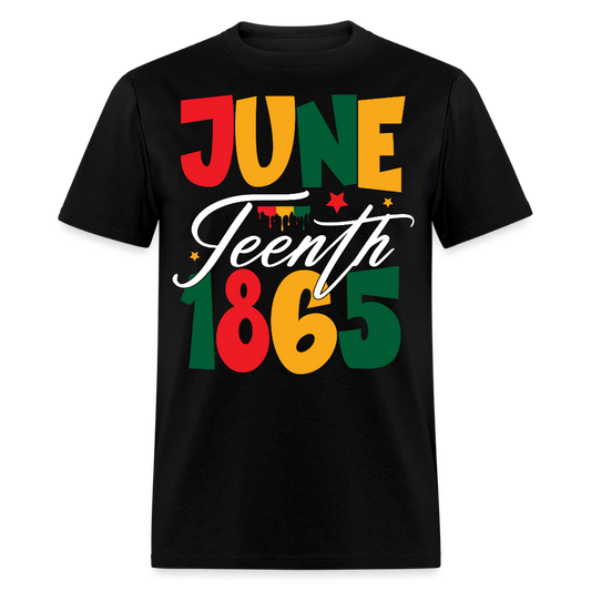 Black Freedom Day Juneteenth Celebration T-shirt - black