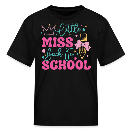 Cute Preschool Back To School T-Shirt - black