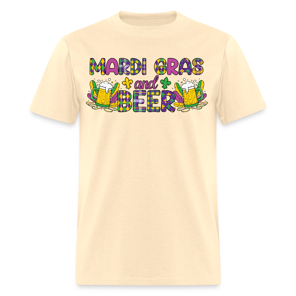 Drinking Team Mardi Gras Beer Party Classic T-shirt - natural