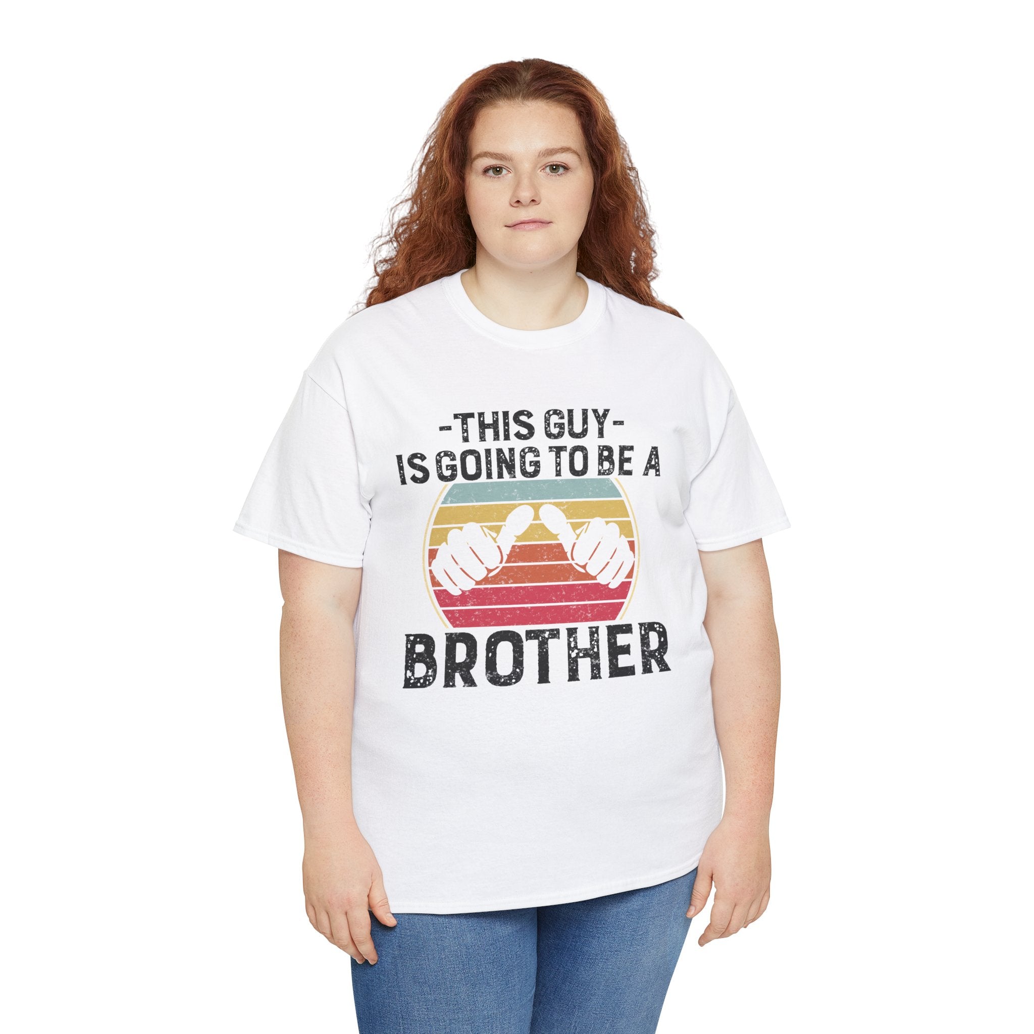 Retro Style This Guy Is Going To Be A Brother Funny Brother Gift T-Shirt