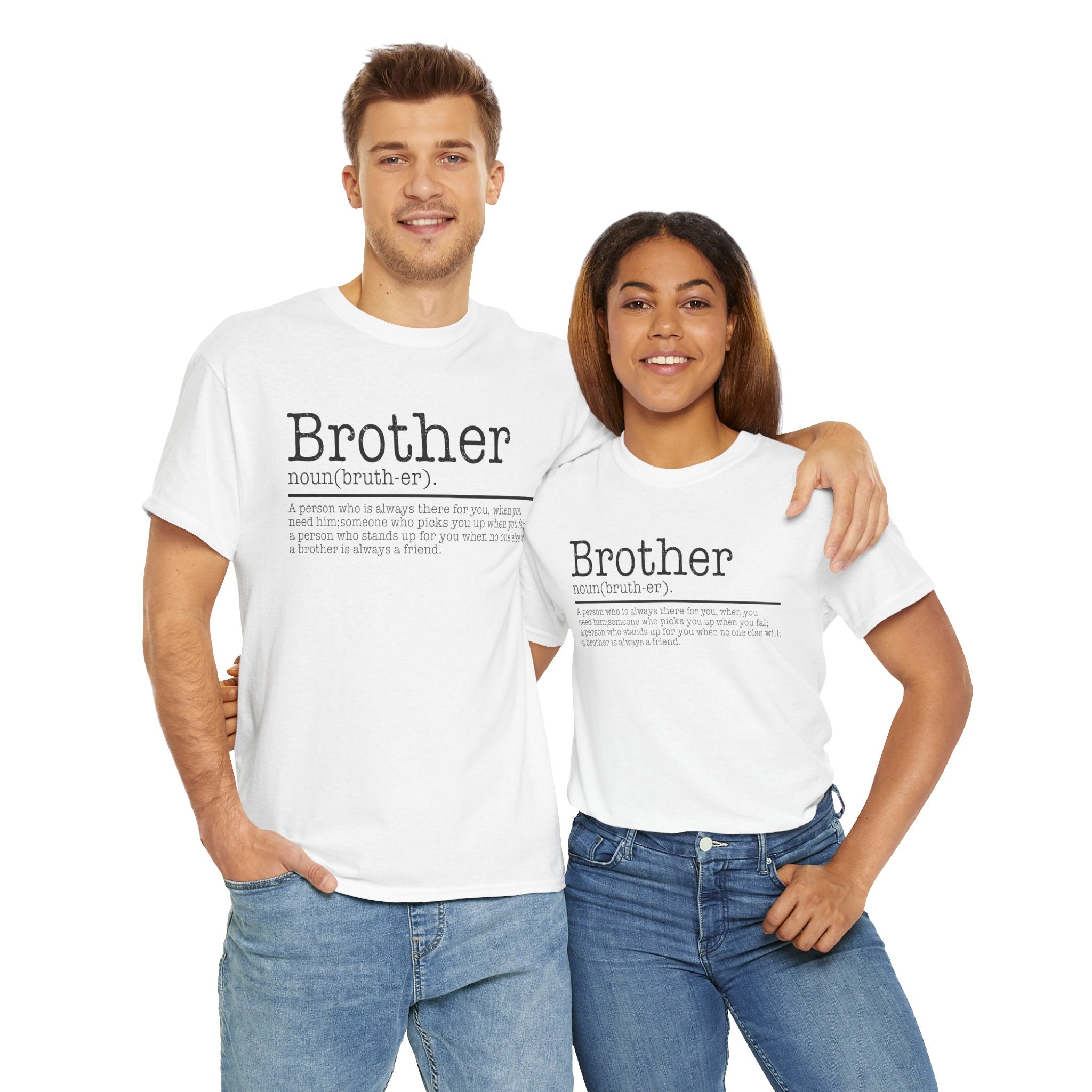 Funny Brother Definition Men's Tee Shirt - Humor Gifts for Him