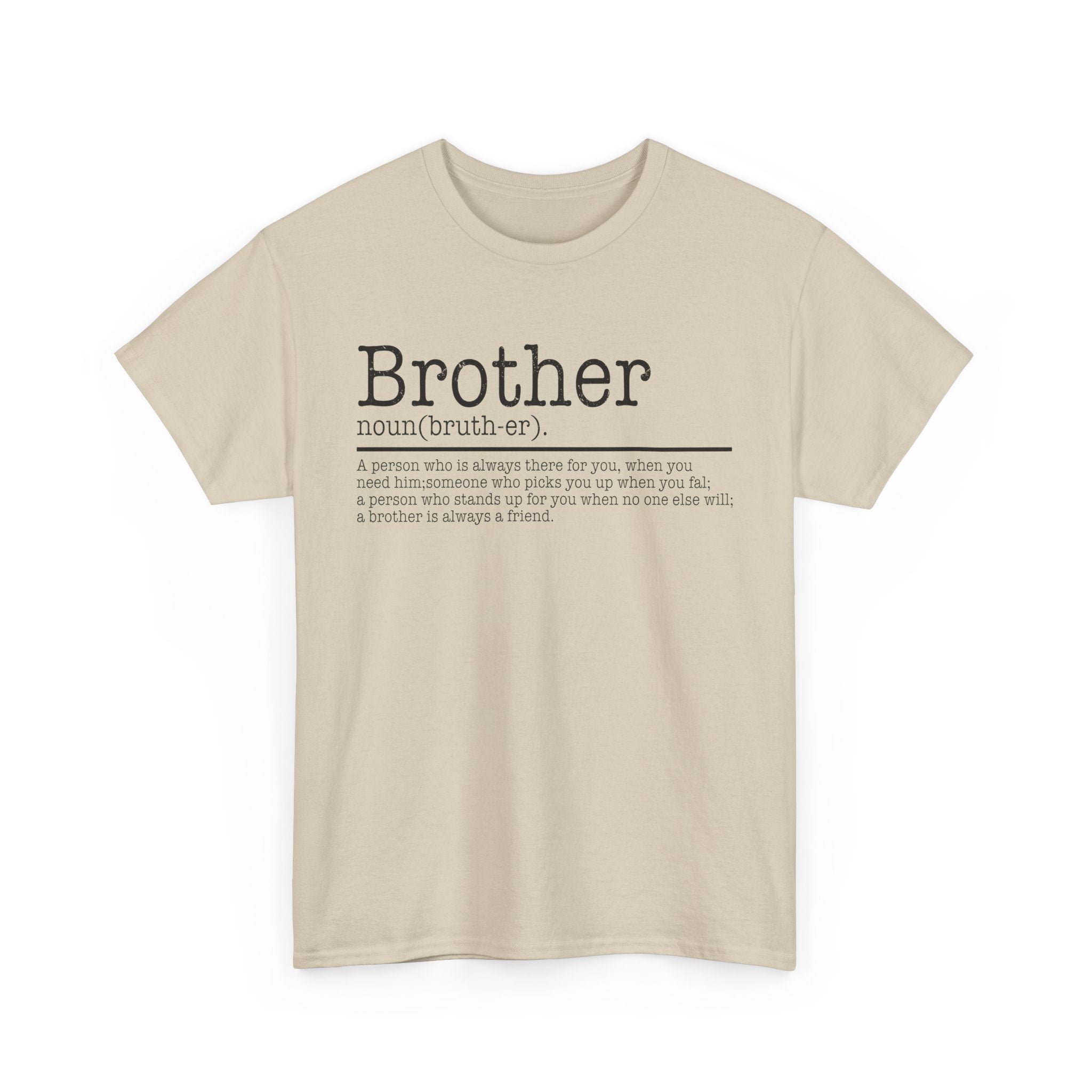 Funny Brother Definition Men's Tee Shirt - Humor Gifts for Him