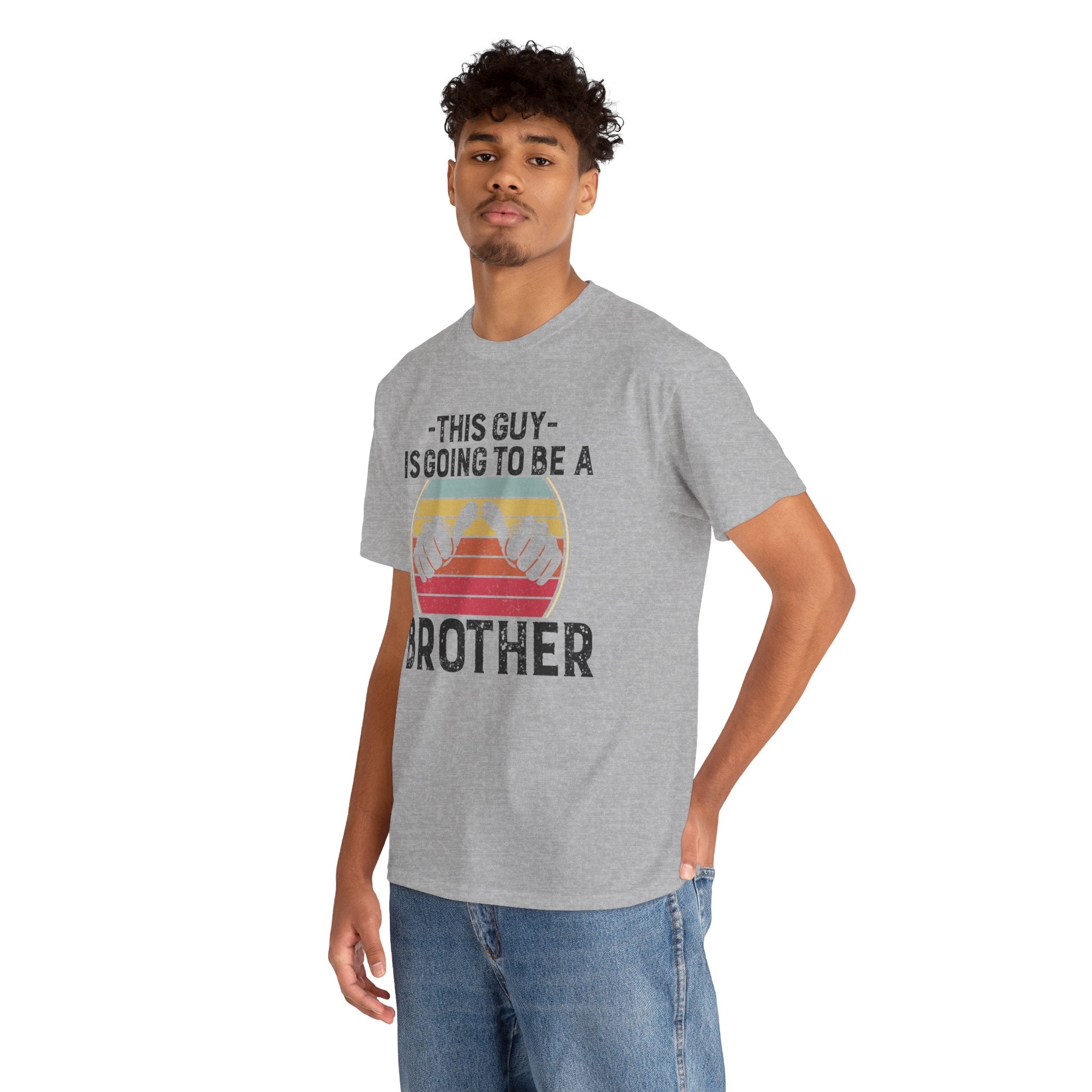 Retro Style This Guy Is Going To Be A Brother Funny Brother Gift T-Shirt