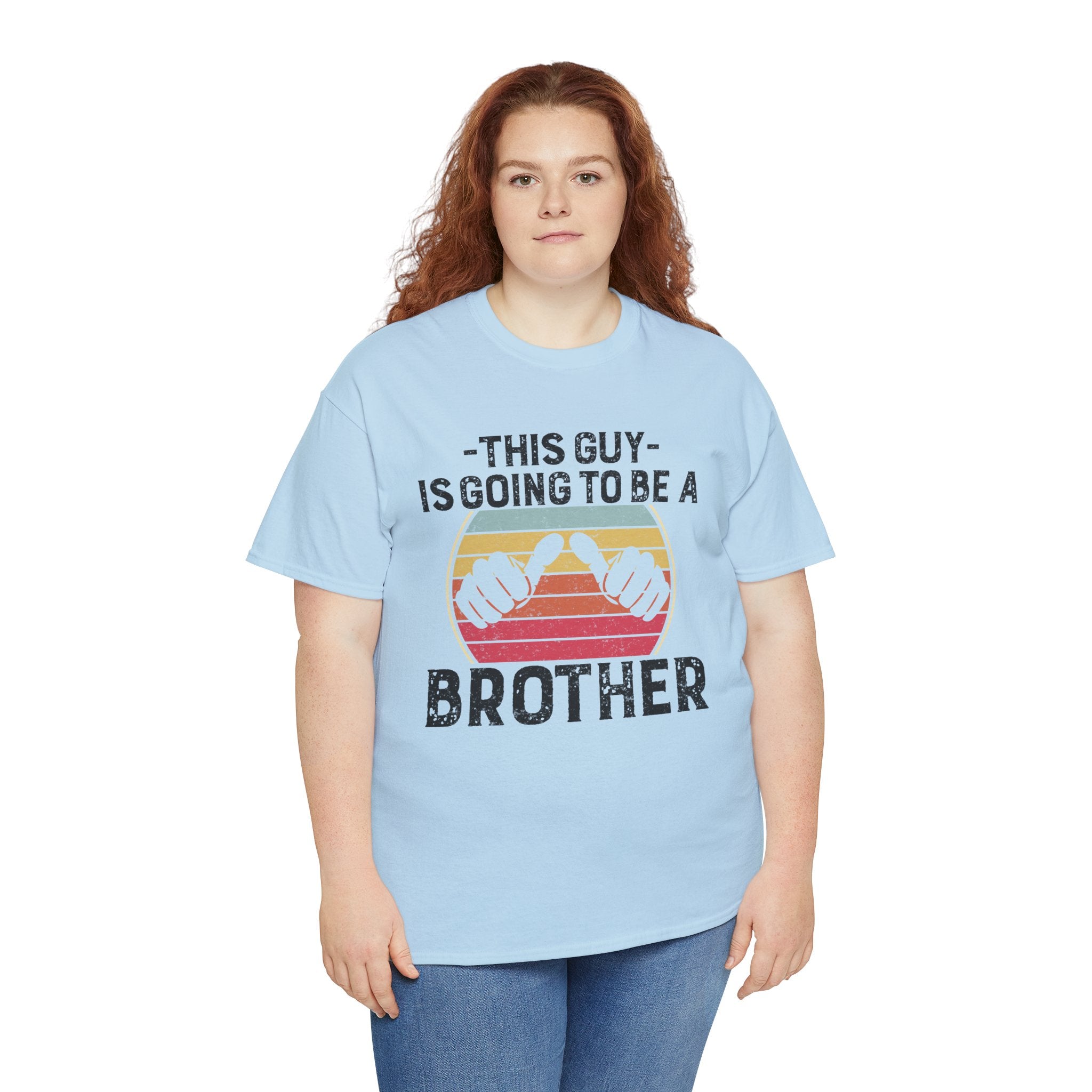 Retro Style This Guy Is Going To Be A Brother Funny Brother Gift T-Shirt