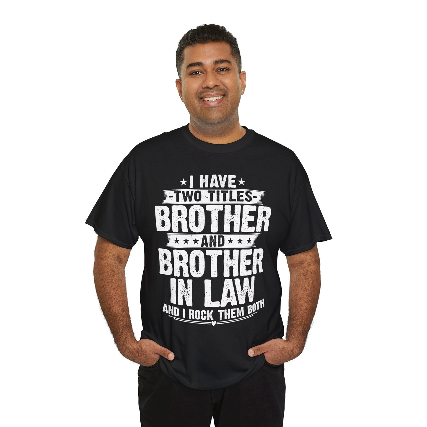 Gamer Unisex Tee - Funny I Have Two Titles Brother Gaming Gifts
