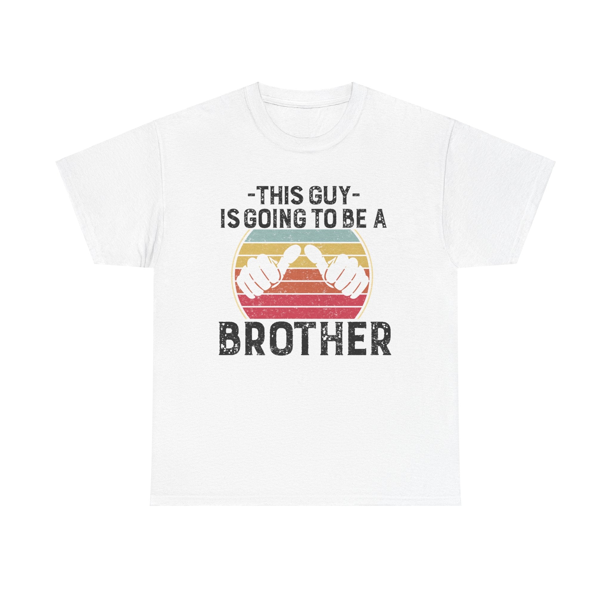 Retro Style This Guy Is Going To Be A Brother Funny Brother Gift T-Shirt