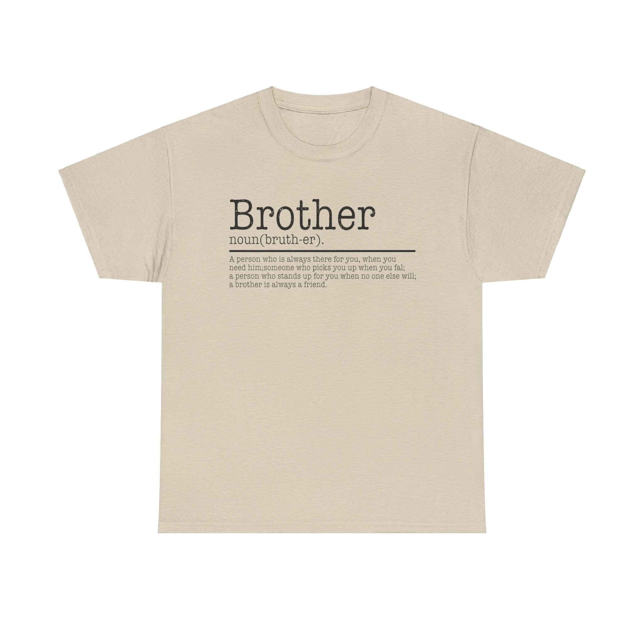 Funny Brother Definition Men's Tee Shirt - Humor Gifts for Him