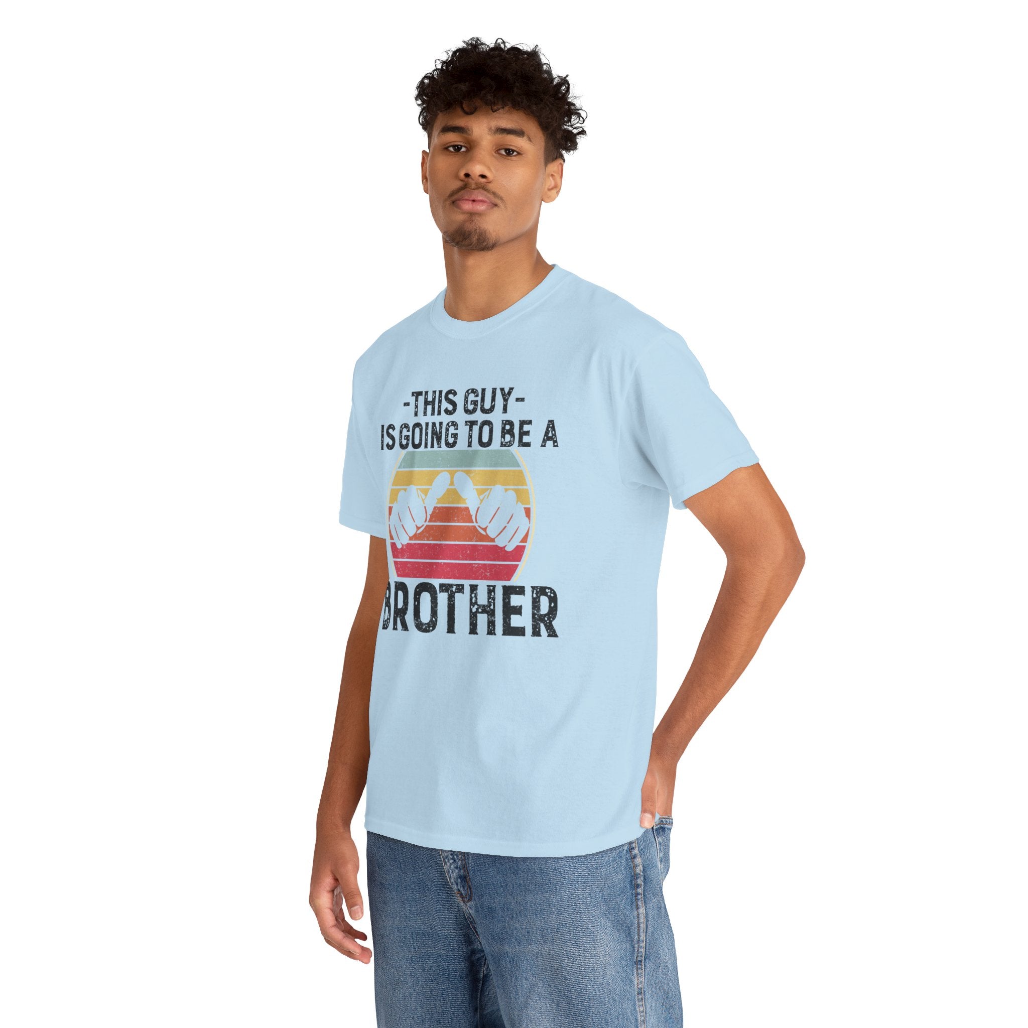 Retro Style This Guy Is Going To Be A Brother Funny Brother Gift T-Shirt