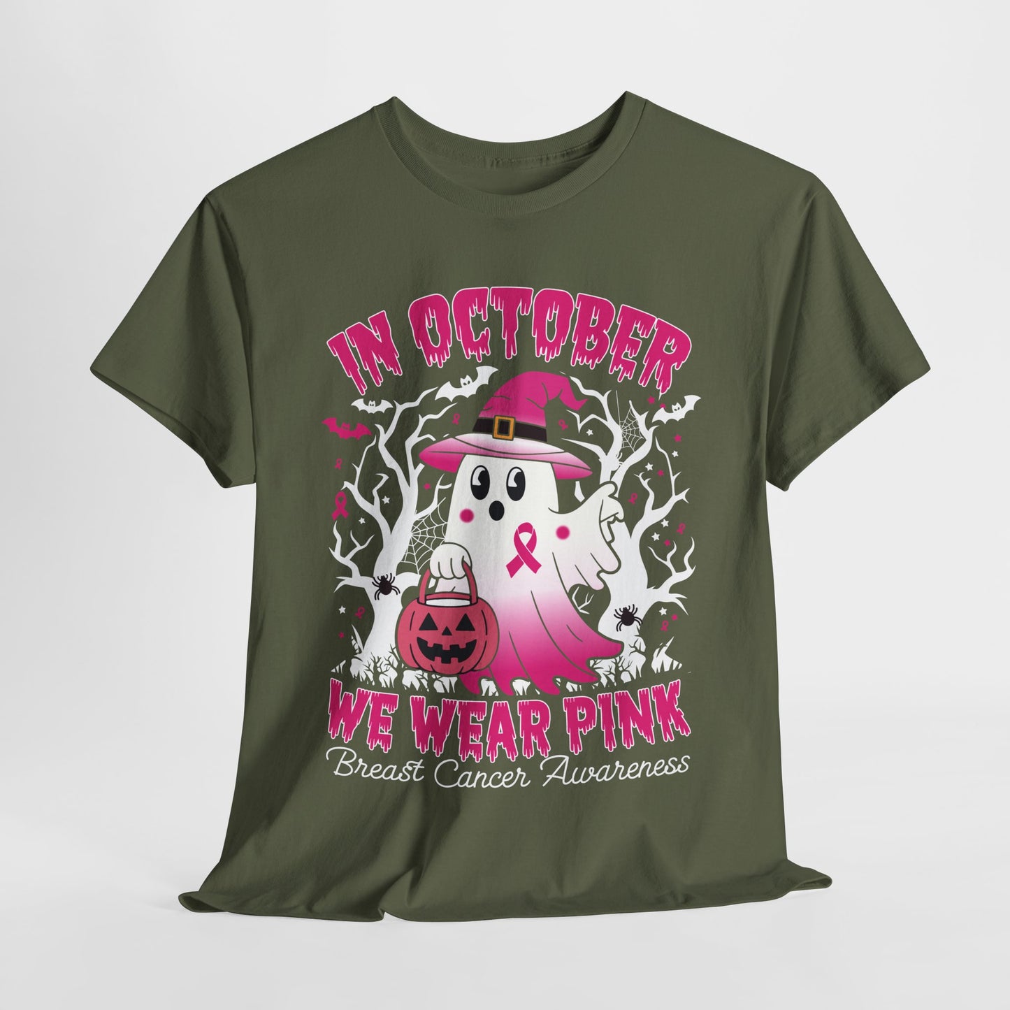 In October We Wear Pink Shirts Gifts For Survivor
