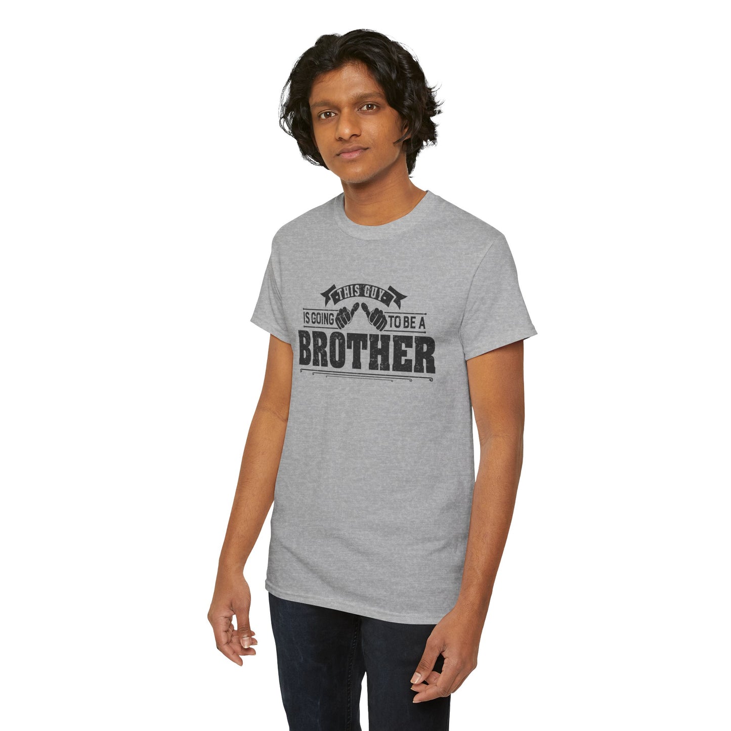 T-Shirt Gifts From Sister for Brother This is Guy going to be Brother Unisex Heavy Cotton Tee
