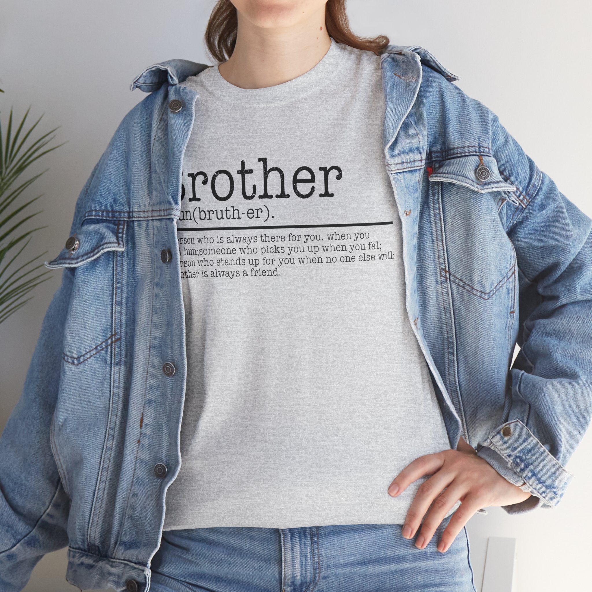 Funny Brother Definition Men's Tee Shirt - Humor Gifts for Him