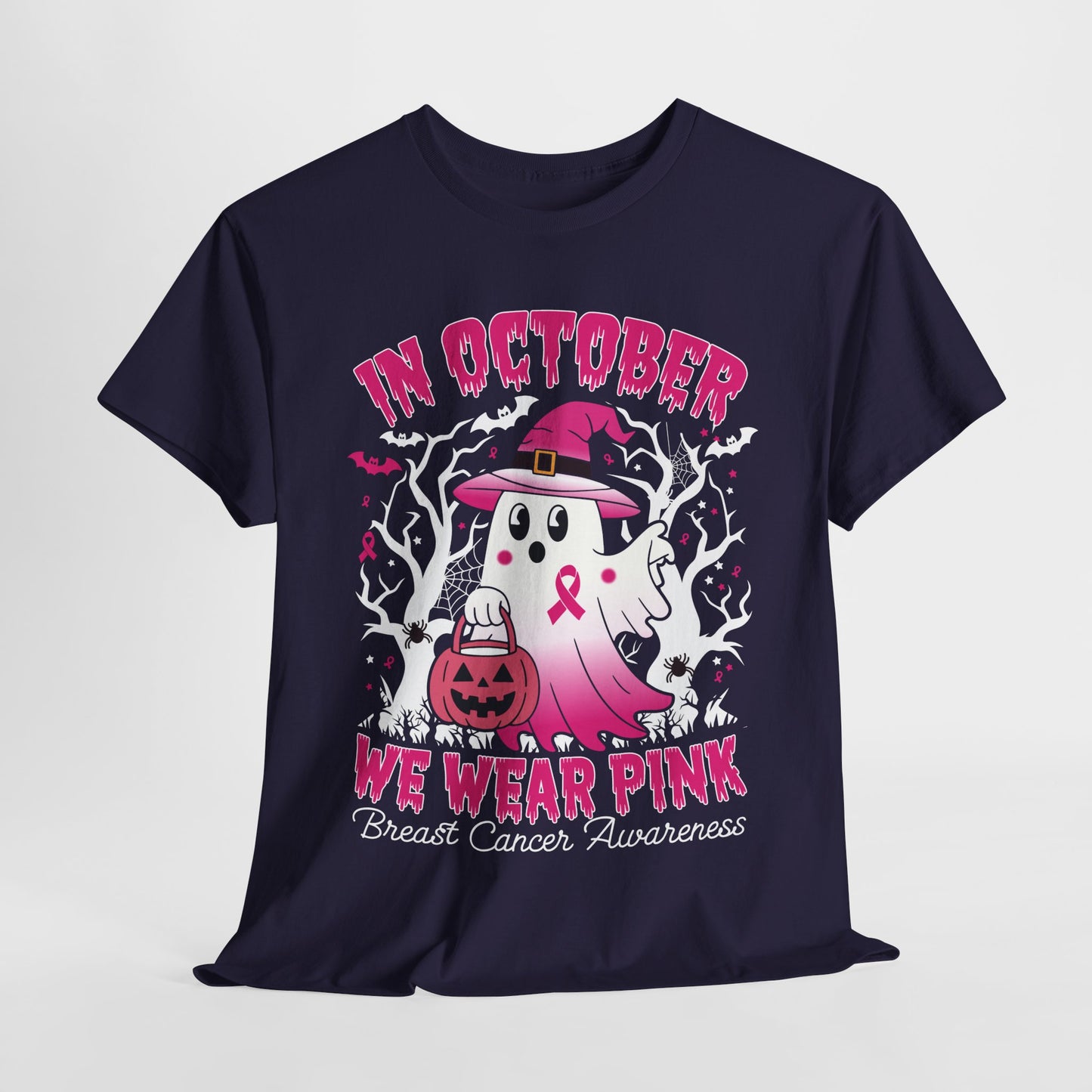 In October We Wear Pink Shirts Gifts For Survivor