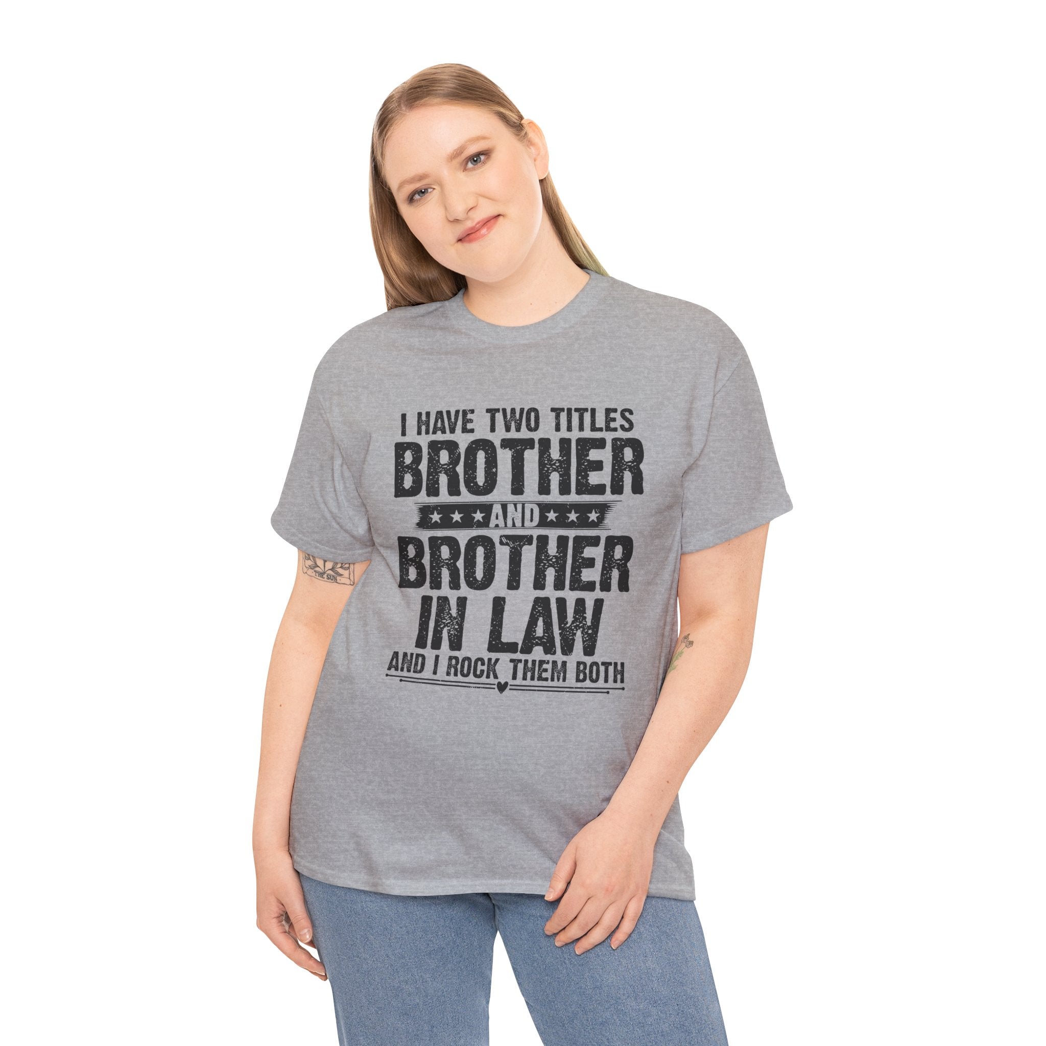 Funny Gaming Gifts Tee I Have Two Titles Brother