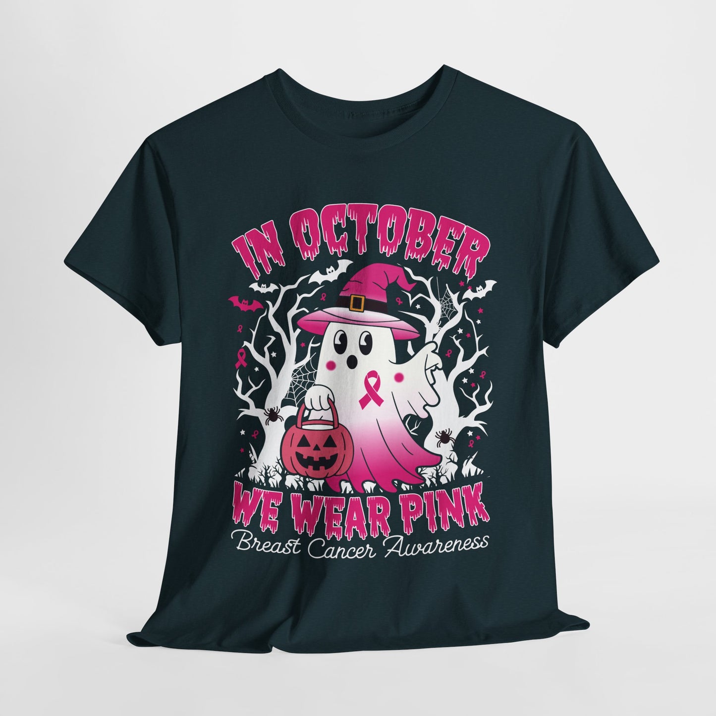 In October We Wear Pink Shirts Gifts For Survivor