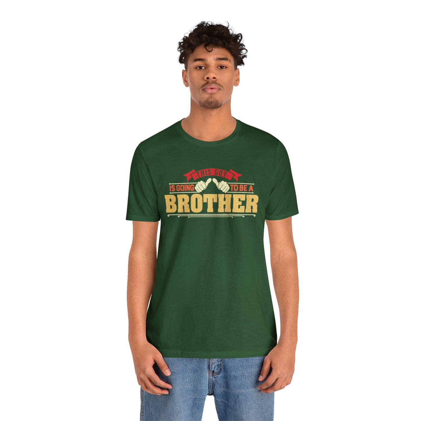 This is Guy going to be a Brother Unisex Jersey Short Sleeve Tee