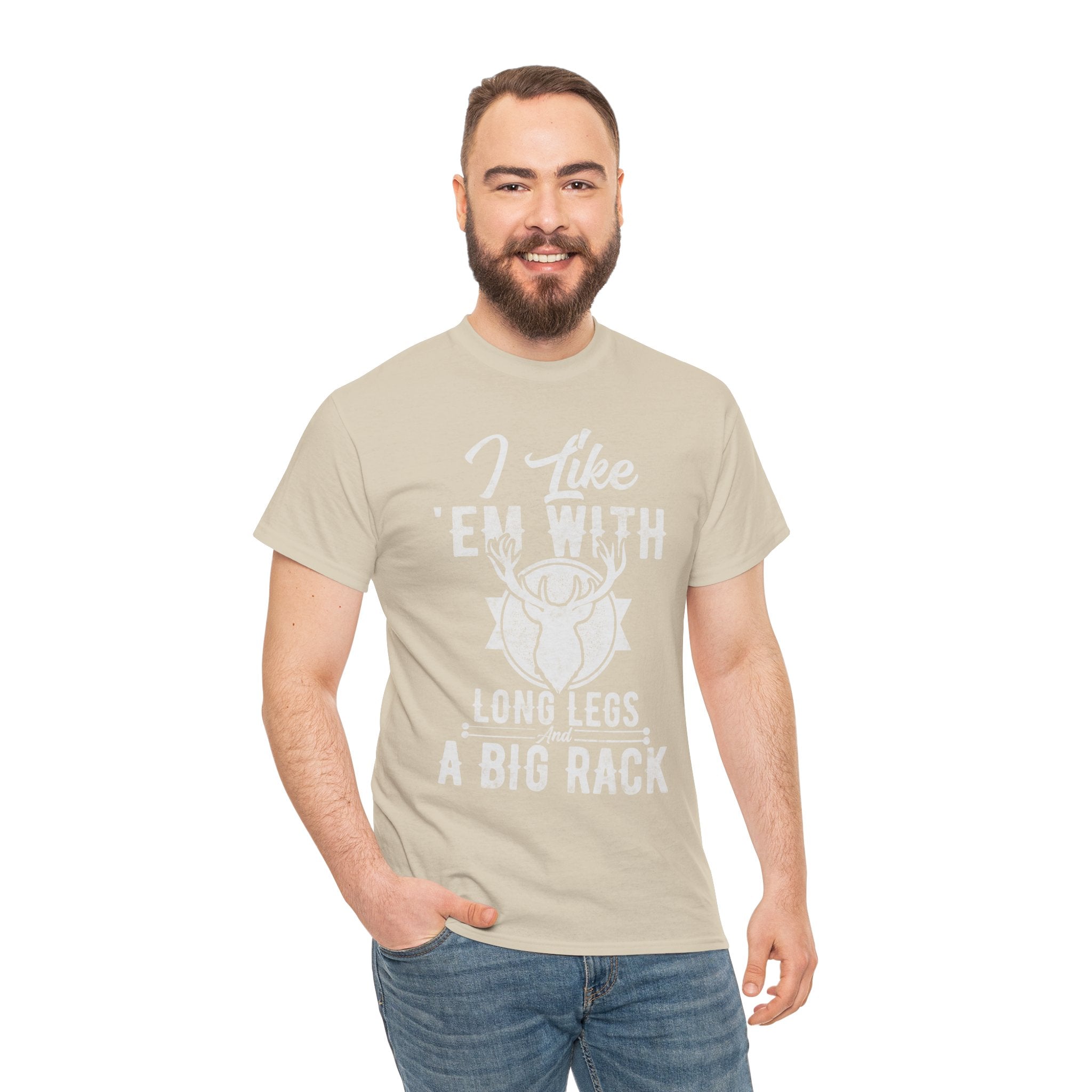 Funny Deer Hunting T-shirt -  Cool Men's Tee