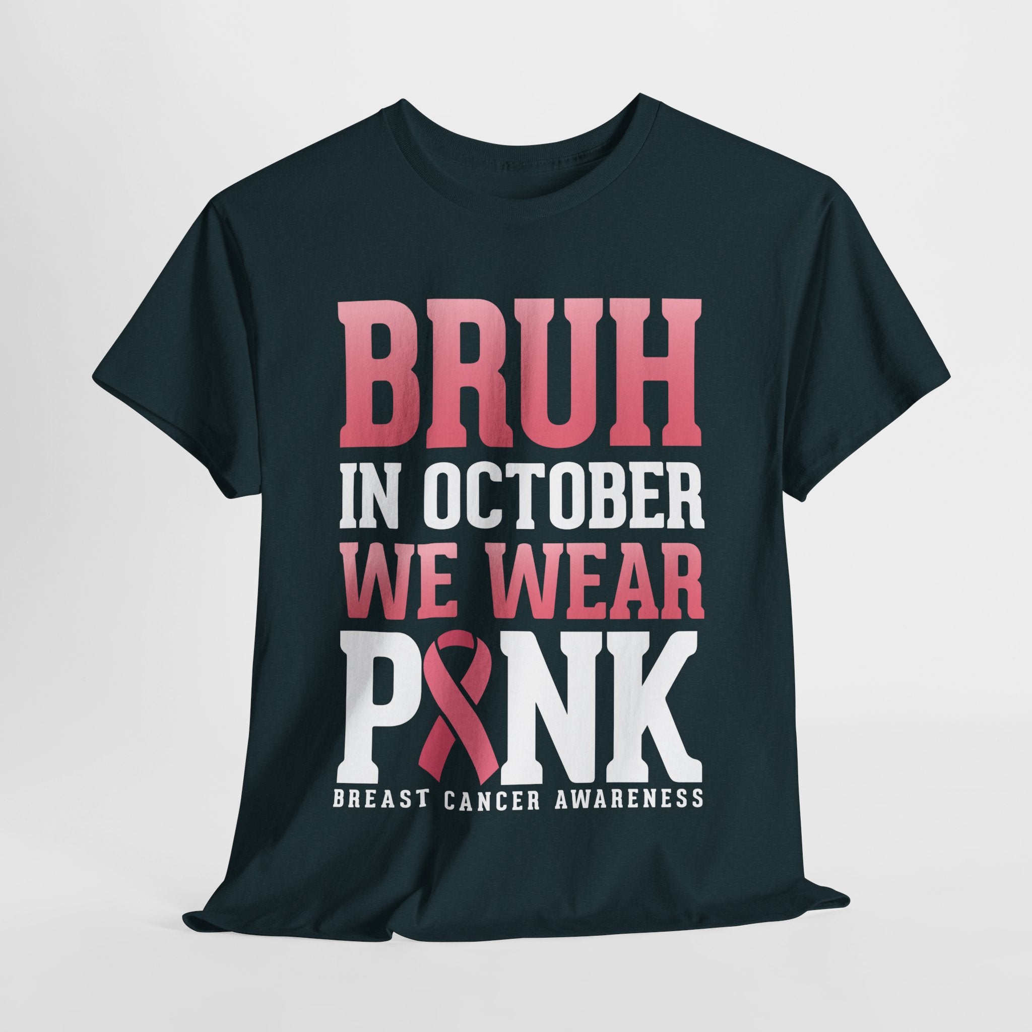 Breast Cancer Warrior In October We Wear Pink Womens Tee