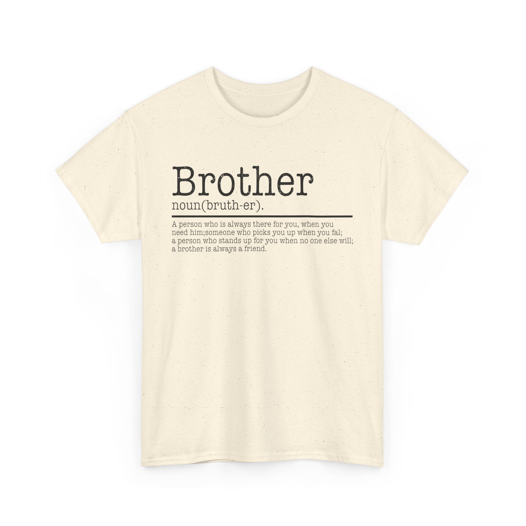 Funny Brother Definition Men's Tee Shirt - Humor Gifts for Him